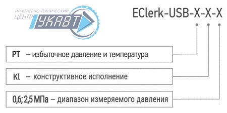 Модификация для заказа EClerk-USB–PT–Kl