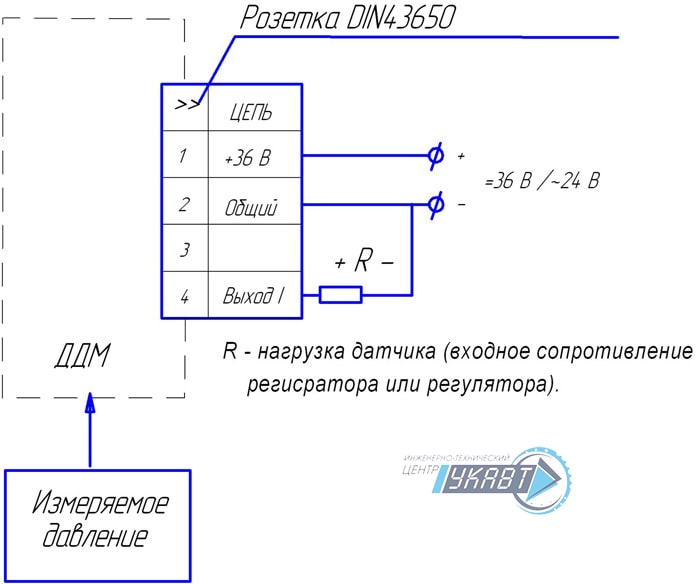 Схема внешних подключений ПРОМА ДДМ