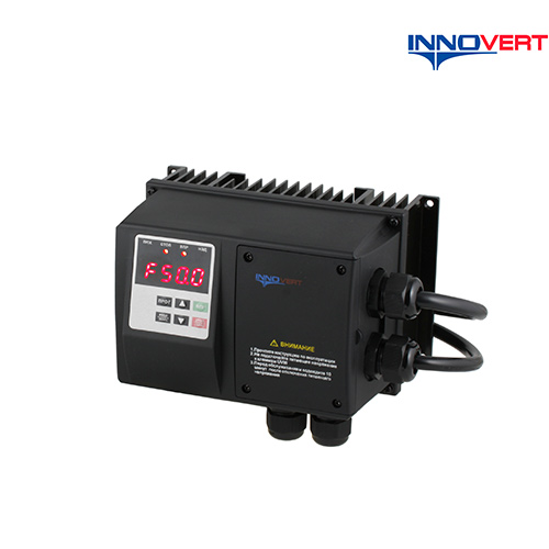 Преобразователь частоты пыле- влагозащищенный INNOVERT IPD112P43B IP65, 1,1кВт, 380В, 3А