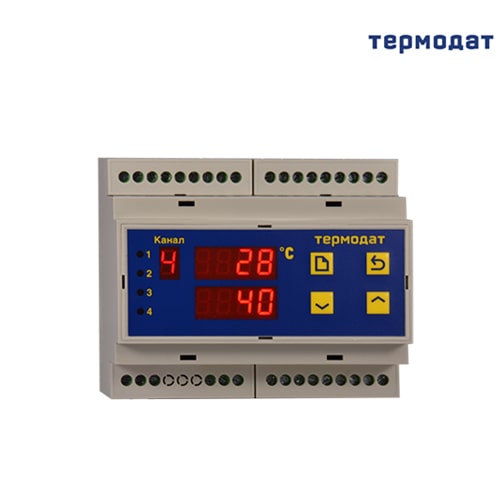 Термодат-11М6 четырехканальный ПИД-регулятор температуры
