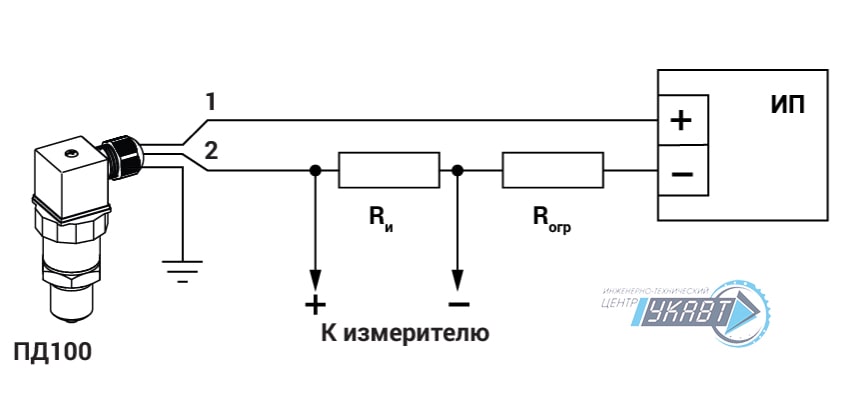 Схема подключения ПД100-ДИ