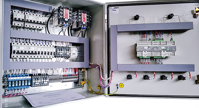 Шкаф управления приточно-вытяжной системой вентиляции