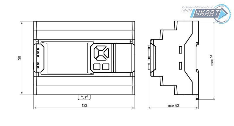 Габаритные размеры АЙРА360