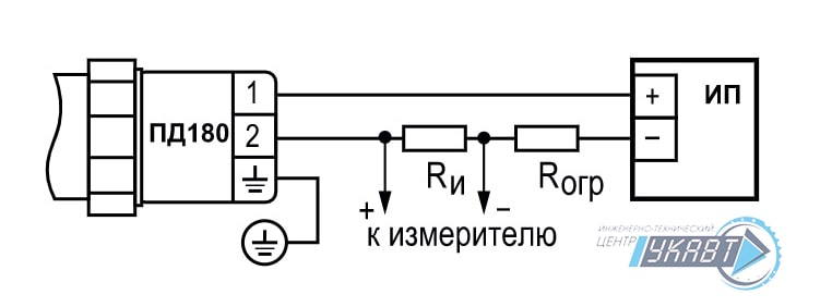 Схема подключения ПД180 Схема подключения ПД180