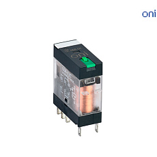 Реле общ. назнач. OGR-1 2C 220В AC с LED и тест. кнопкой ONI